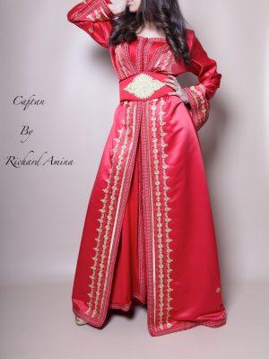 CAFTAN tradition rouge 34/42