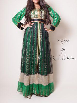 Caftan Emeraude vert
