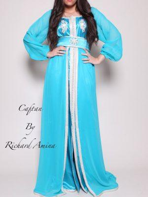 Caftan Noa bleu