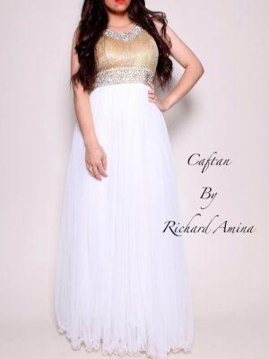 Caftan Tendresse blanche