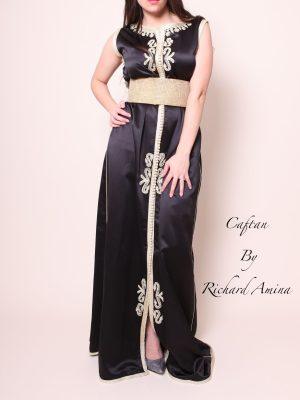 Caftan Toraya noir